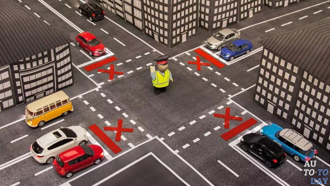 Стоп-линия на перекрёстке Стоп-линия на перекрёстке