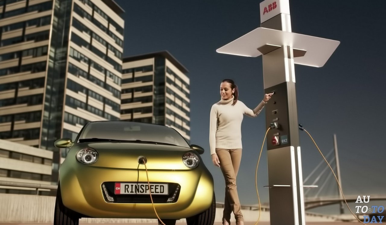 Зарядка електрокара