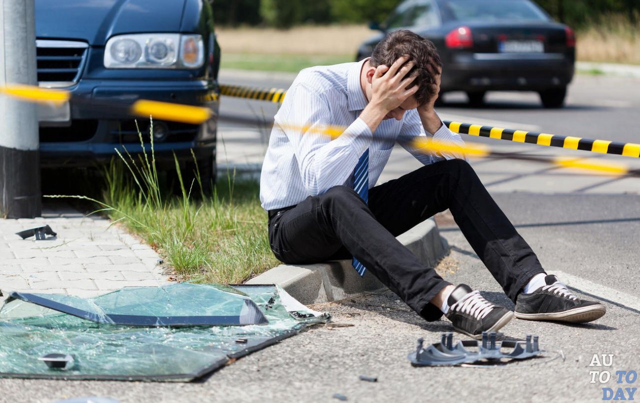 Пострадавший после ДТП