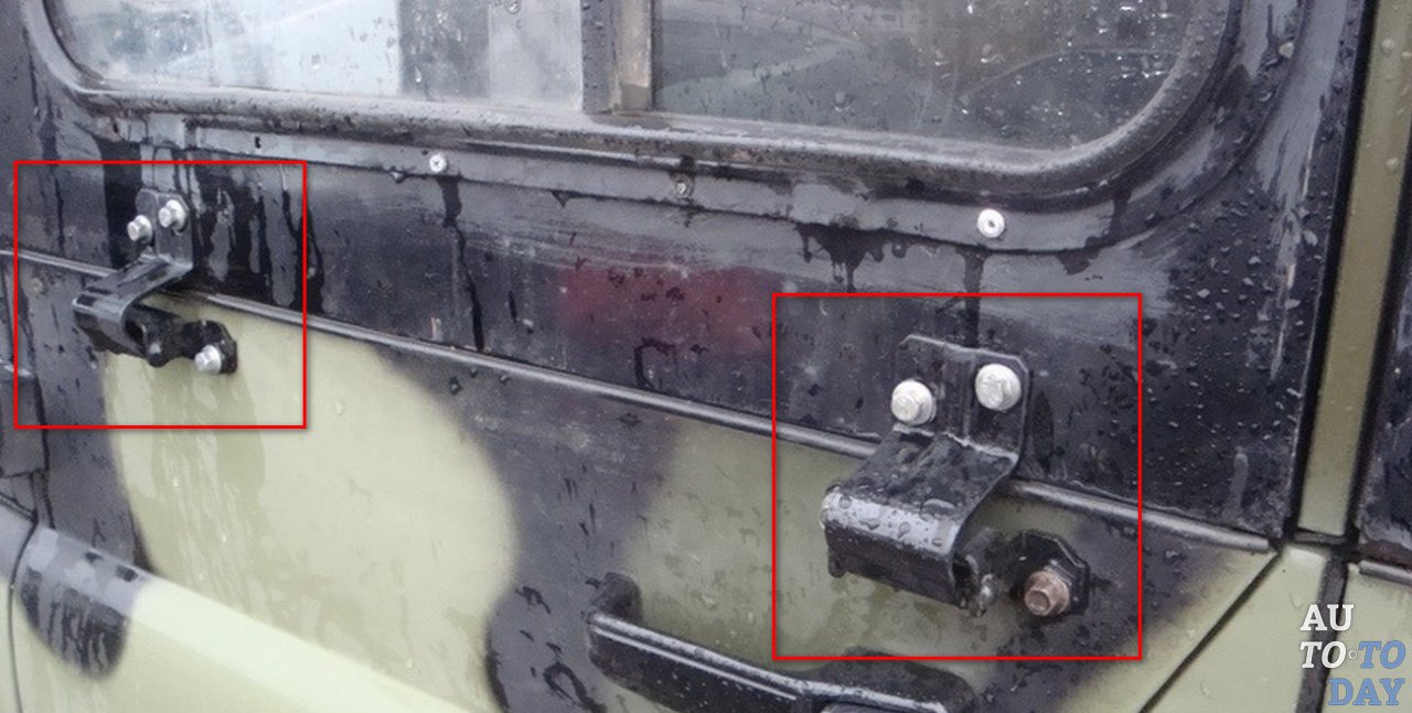 Откидные окна на УАЗ фермер