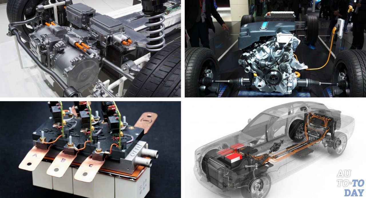 Составляющие электромобиля