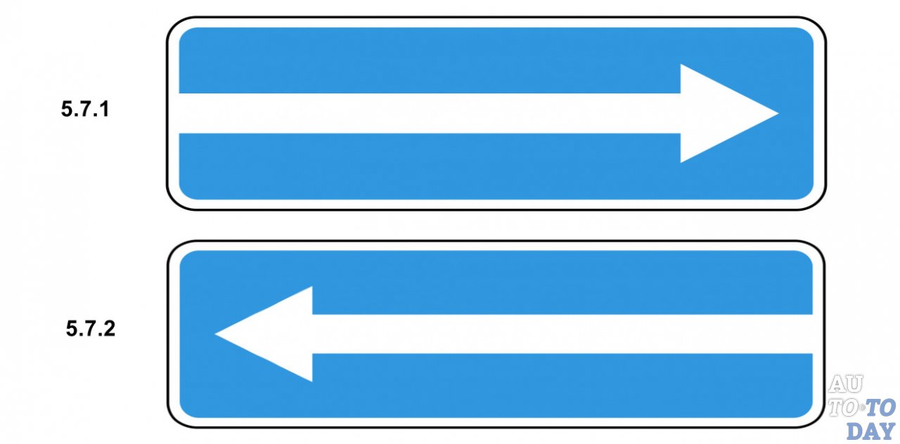 Информационно-указательные знаки 5.7.1, 5.7.2 Информационно-указательные знаки 5.7.1, 5.7.2