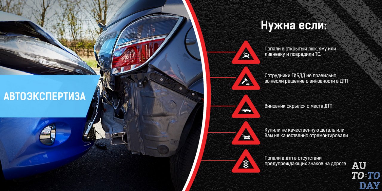 Причины проведения автоэкспертизы