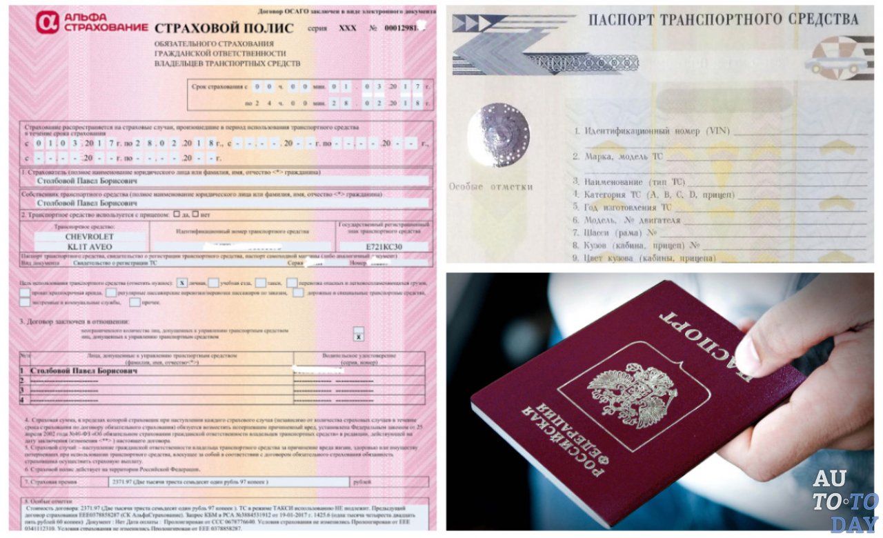 Документы для оформления доверенности Документы для оформления доверенности