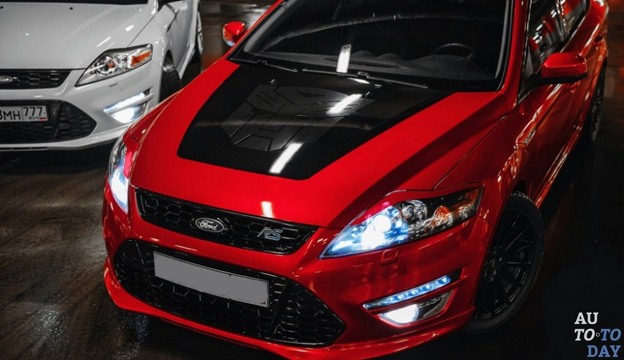 Покраска и нанесение принта на Ford Mondeo 4 Покраска и нанесение принта на Ford Mondeo 4