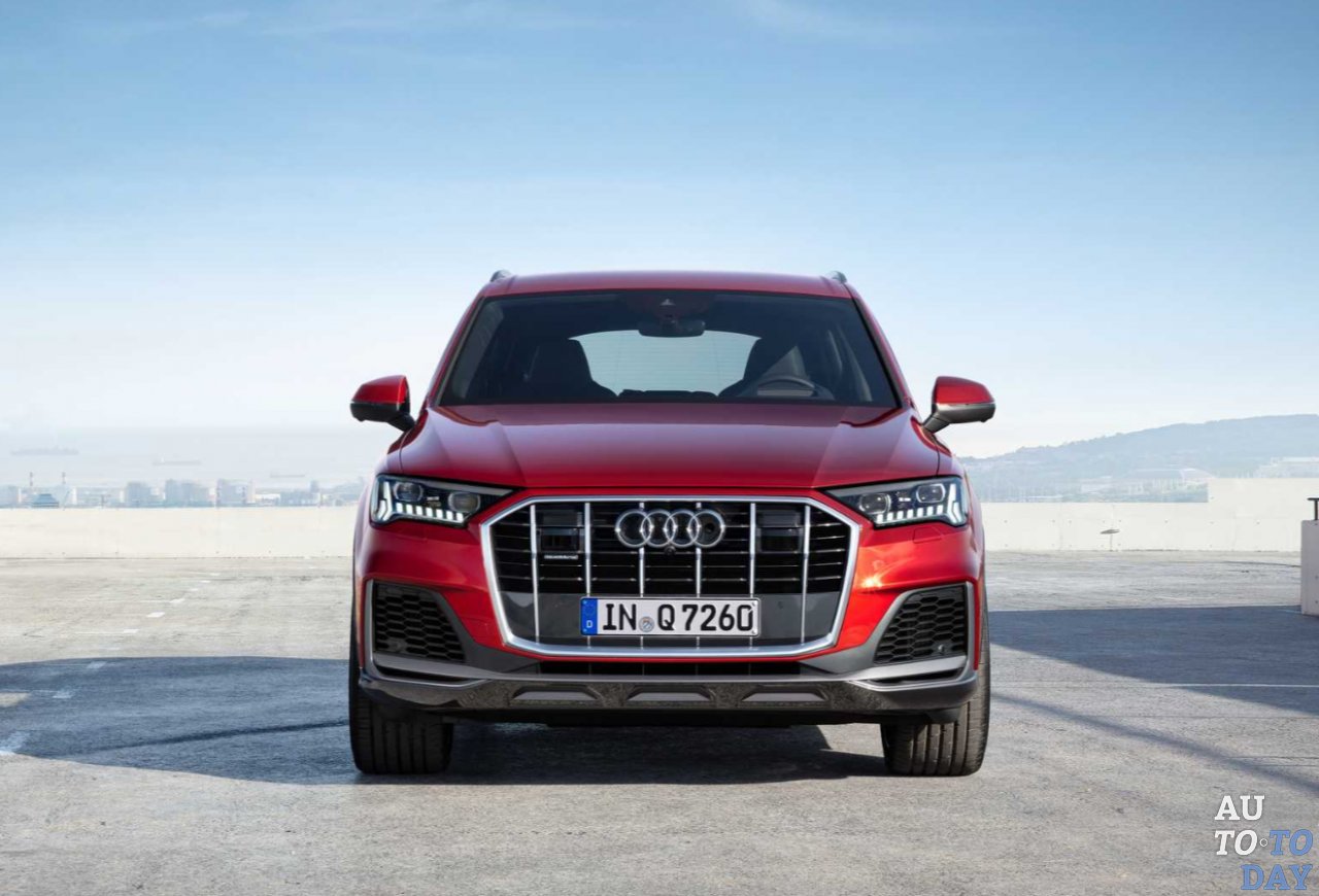 Audi уверенно демонстрирует обновленный Q7