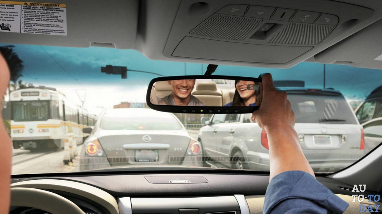 Зеркало заднего вида