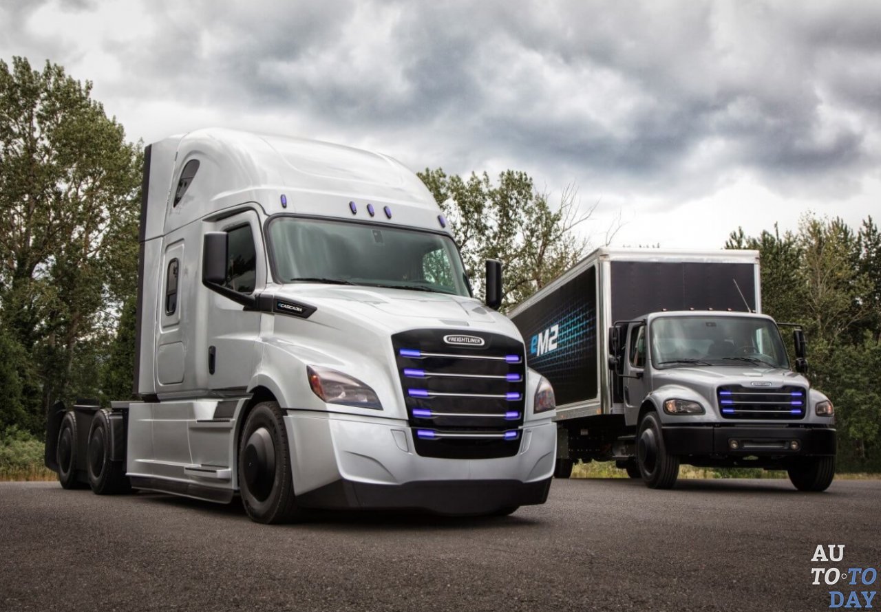 Первые электрические грузовики Daimler готовы к работе Первые электрические грузовики Daimler готовы к работе