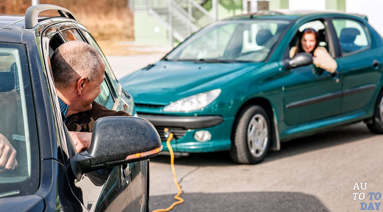 Буксировка авто