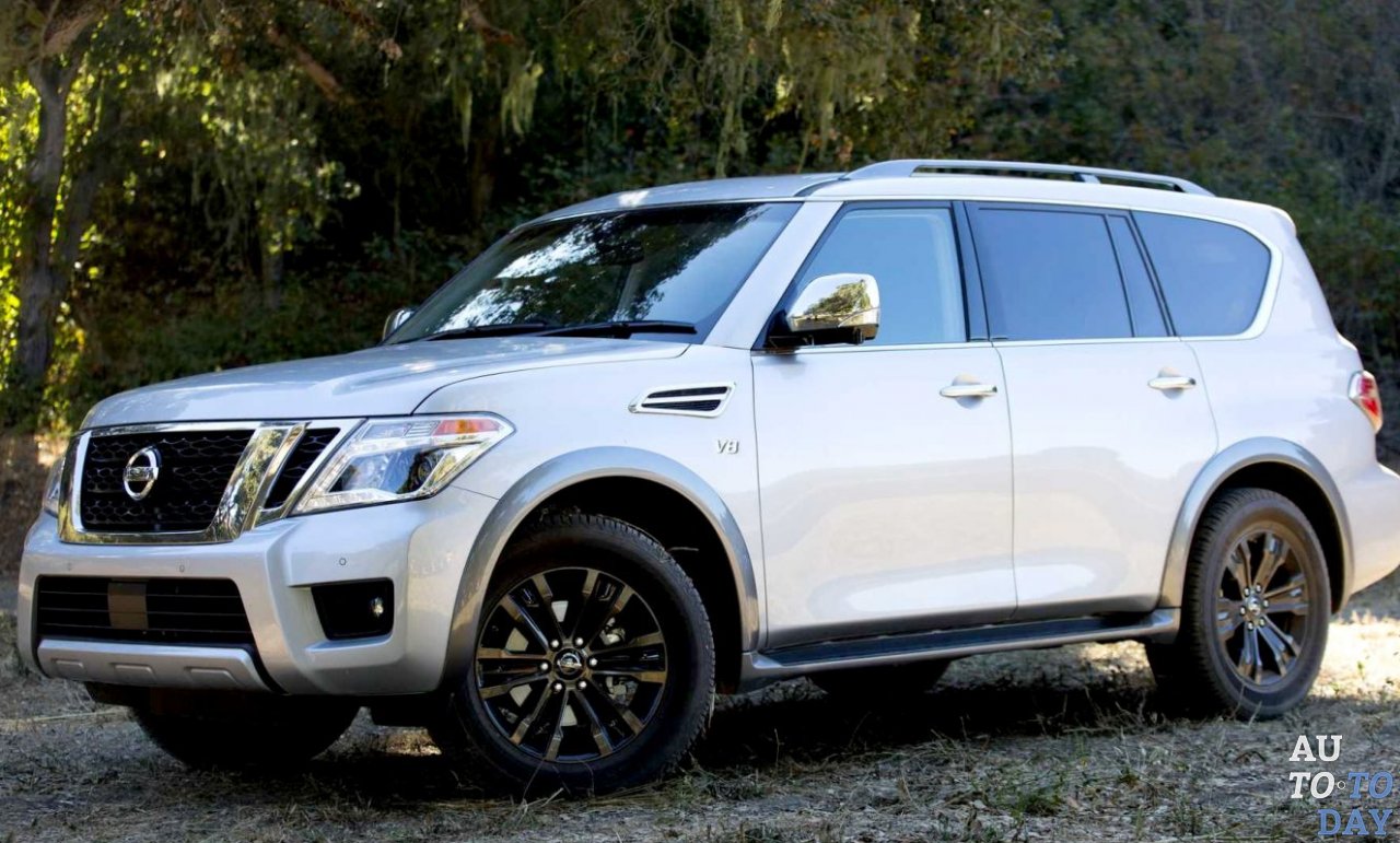 Nissan Patrol/Armada отображается в точных визуализациях Nissan Patrol/Armada отображается в точных визуализациях