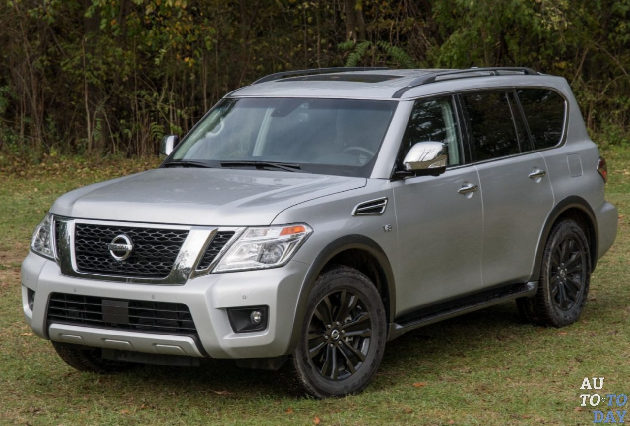 Nissan Patrol/Armada отображается в точных визуализациях Nissan Patrol/Armada отображается в точных визуализациях