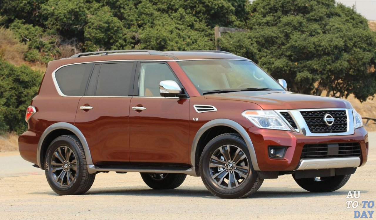 Nissan Patrol/Armada отображается в точных визуализациях Nissan Patrol/Armada отображается в точных визуализациях