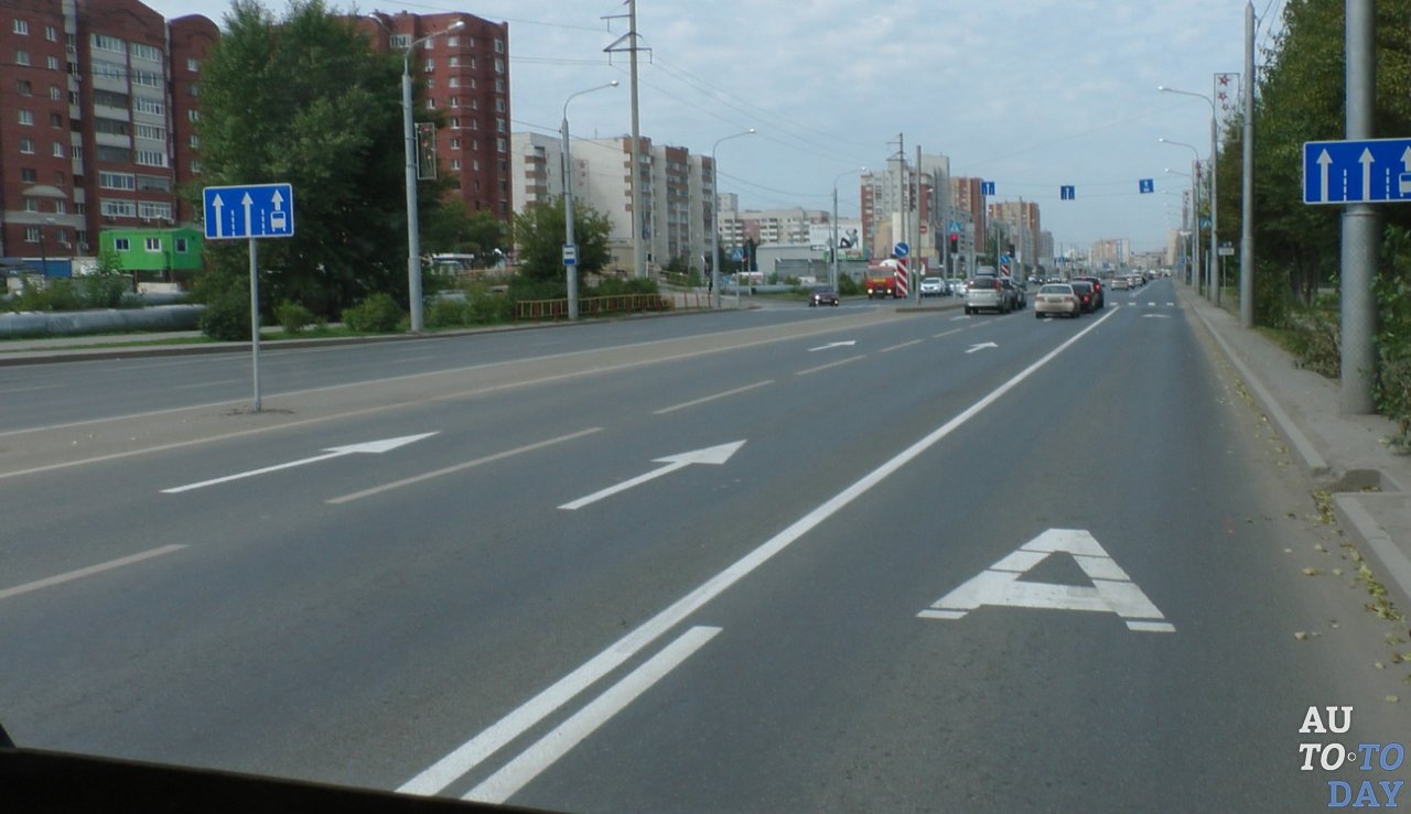 Отдельная полоса для маршутных средств