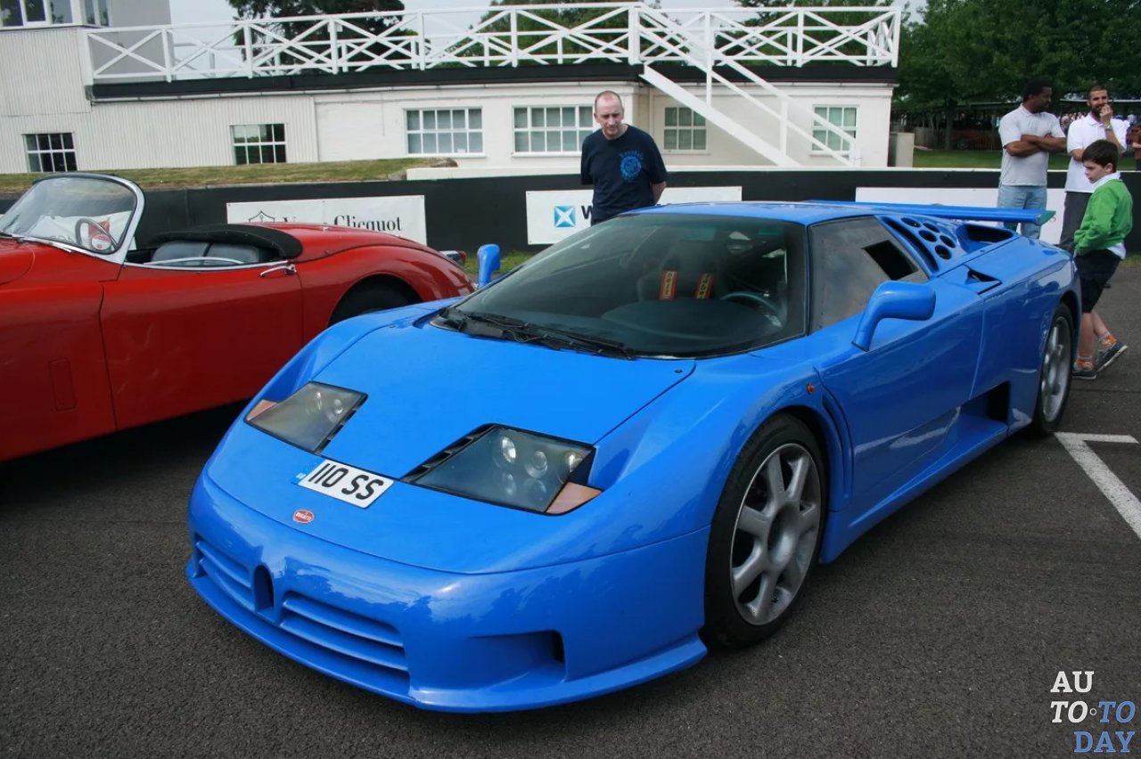 Bugatti EB 110 анонсирован в последнем тизере перед дебютом