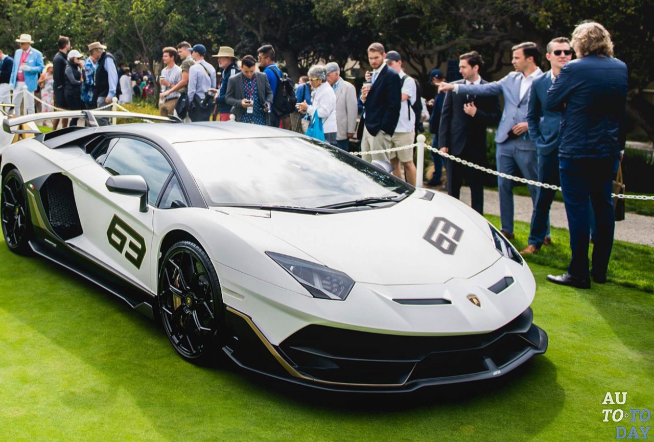Lamborghini Aventador SVJ 63 Edition прибудет на Pebble Beach Lamborghini Aventador SVJ 63 Edition прибудет на Pebble Beach
