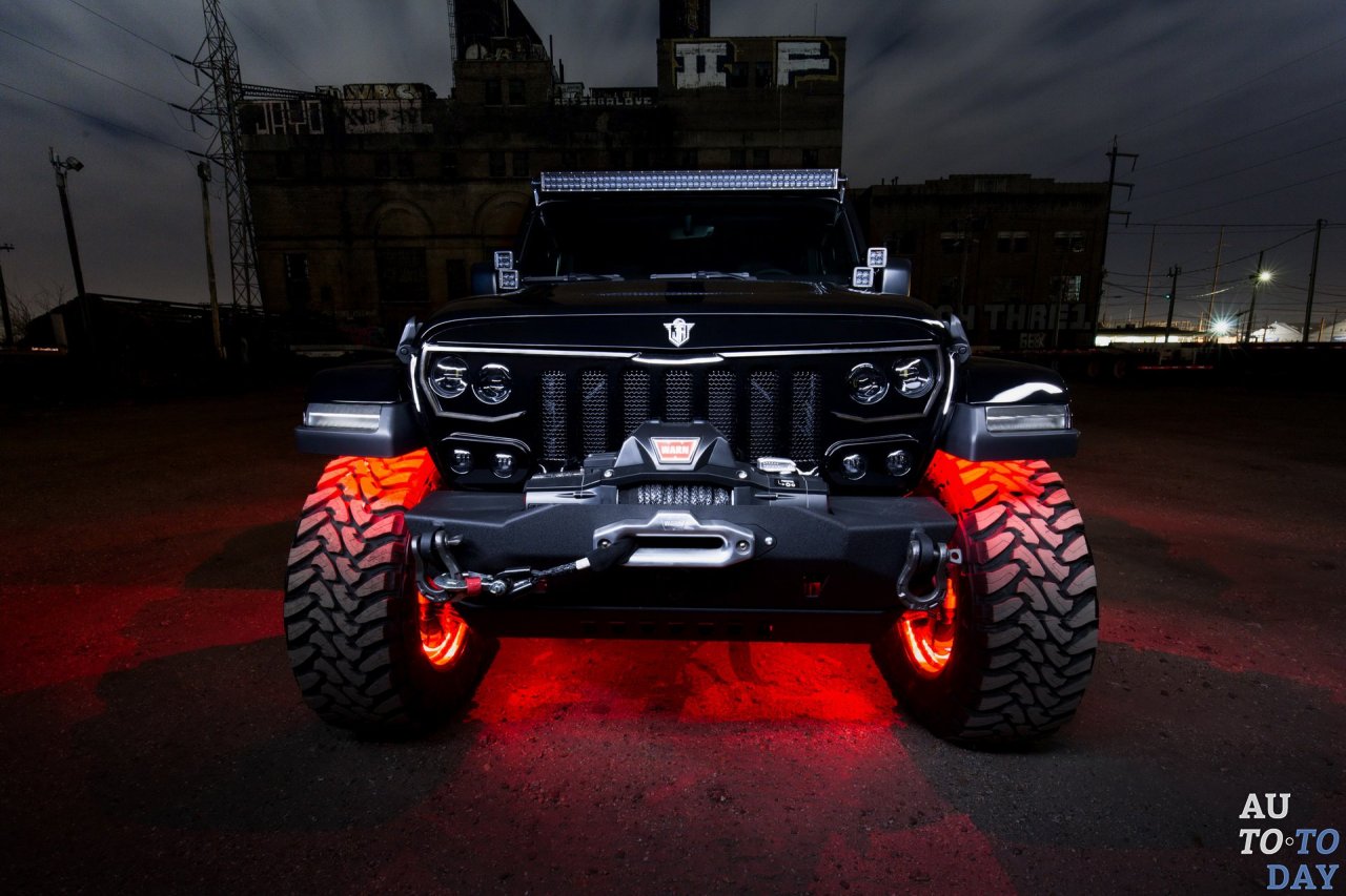 Jeep Wrangler становится ещё ярче со светодиодной решёткой Jeep Wrangler становится ещё ярче со светодиодной решёткой