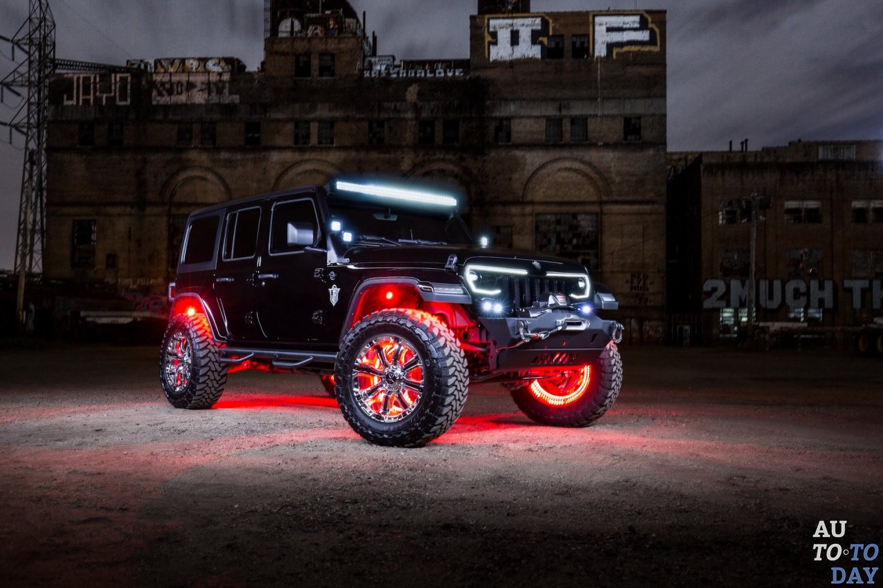 Jeep Wrangler становится ещё ярче со светодиодной решёткой Jeep Wrangler становится ещё ярче со светодиодной решёткой