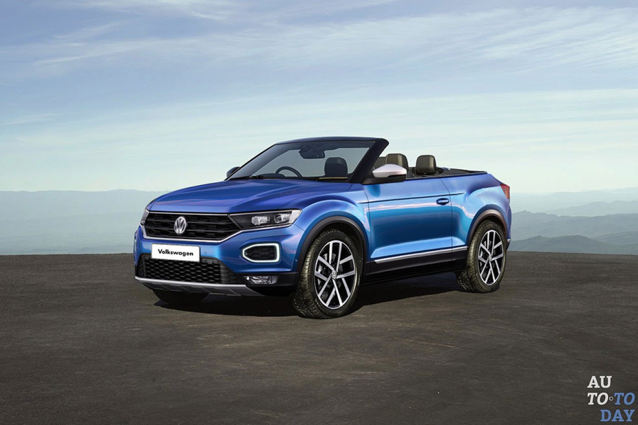 Volkswagen презентует 300-сильный кабриолет T-Roc R