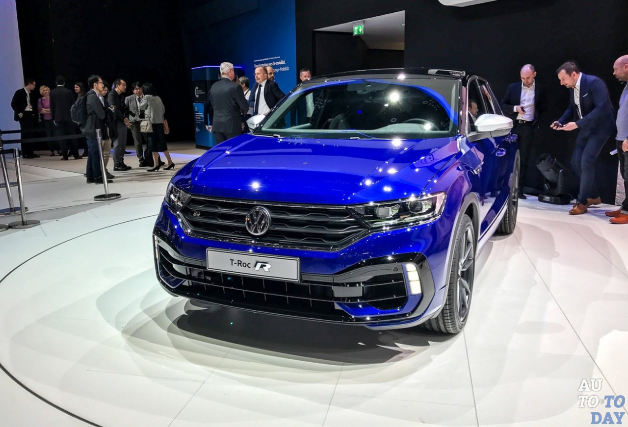Volkswagen презентует 300-сильный кабриолет T-Roc R