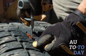 Способ ремонта шины Способ ремонта шины