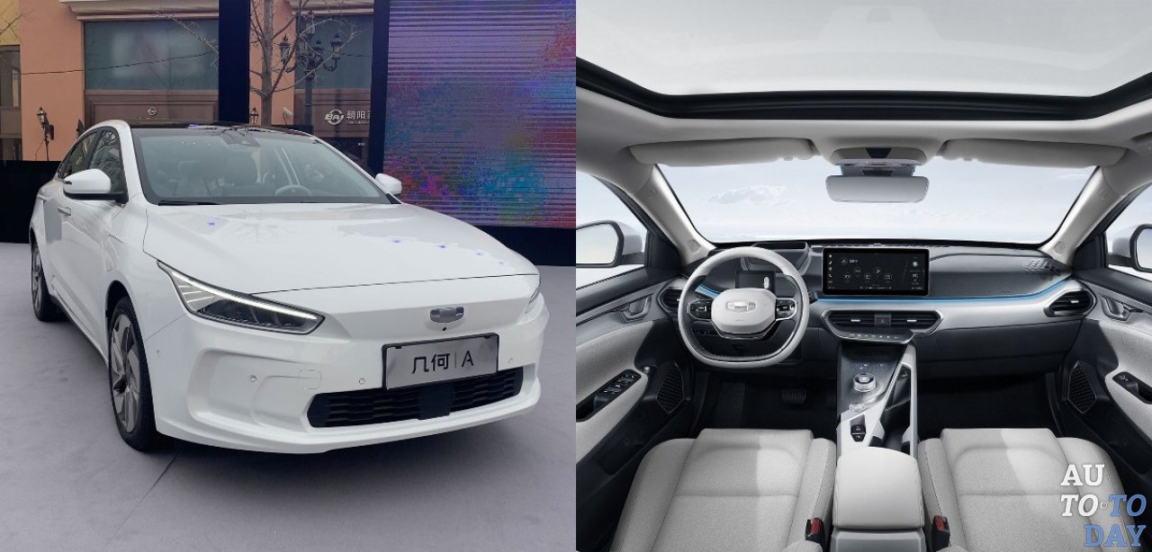 Электромобиль Geely Geometry A 2019 Электромобиль Geely Geometry A 2019