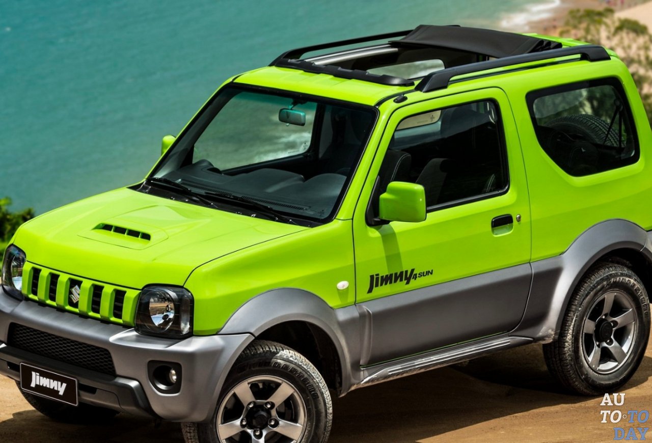 Новый Suzuki Jimny неплохо выглядит в 5-ти дверном варианте Новый Suzuki Jimny неплохо выглядит в 5-ти дверном варианте