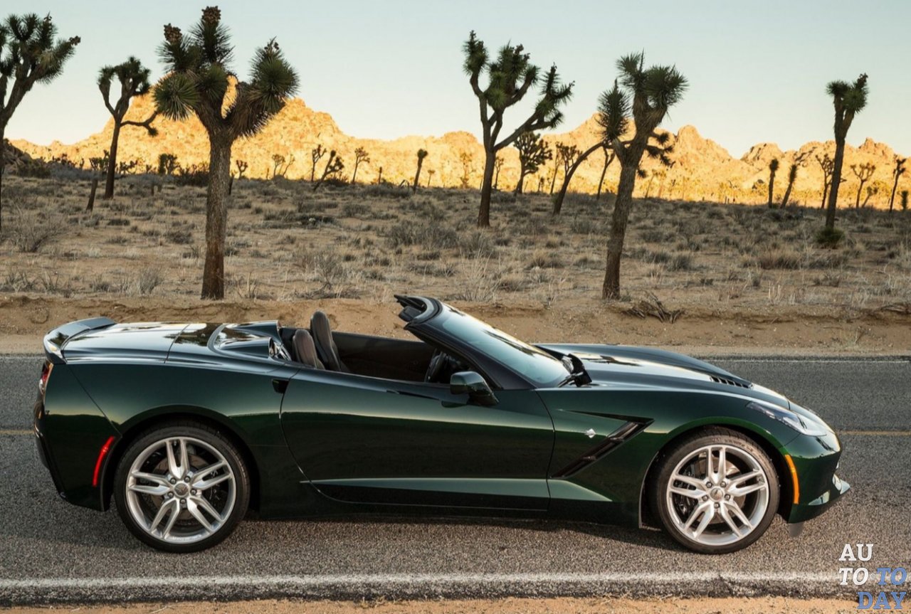 Новый Corvette Stingray Convertible весит немного больше купе Новый Corvette Stingray Convertible весит немного больше купе