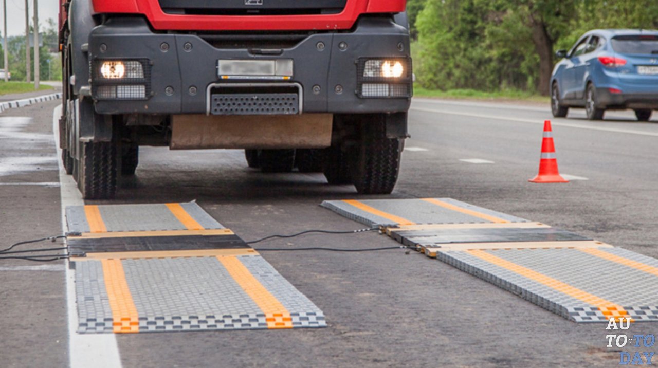 Взвешивание ТС на пункте весового контроля Взвешивание ТС на пункте весового контроля