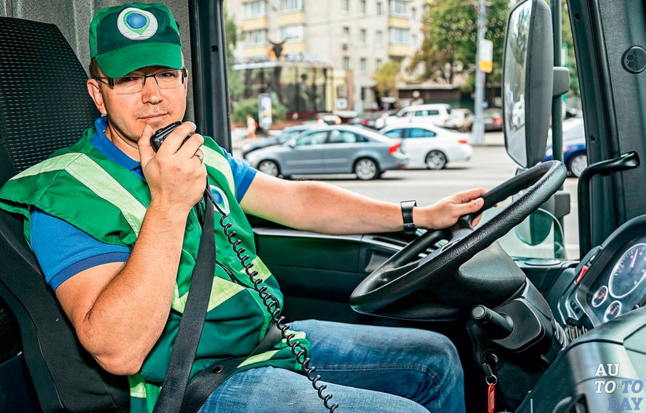 Водитель эвакуатора