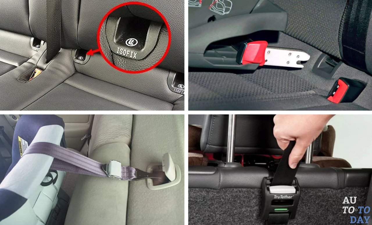 Как закрепить автокресло в машине на заднем сидении ремнями пошагово фото