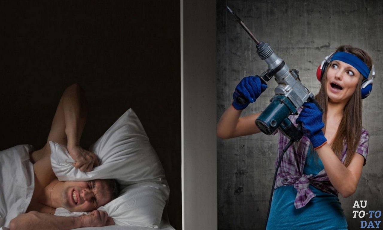 Нарушение тишины в ночное время Нарушение тишины в ночное время