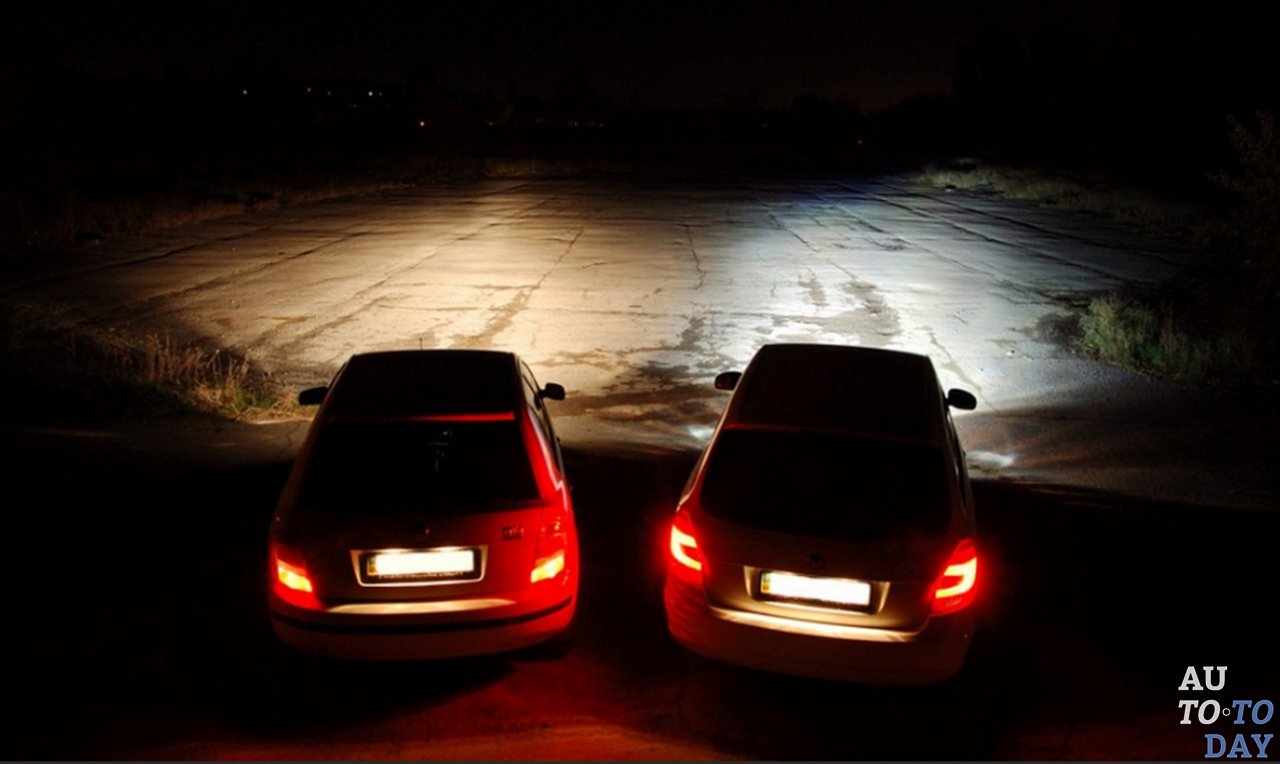 Ксеноновые лампы на машину