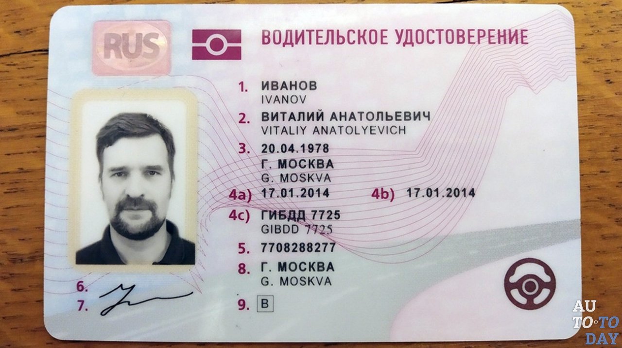 Водительское удостоверение нового образца 2019 года: расшифровка ...