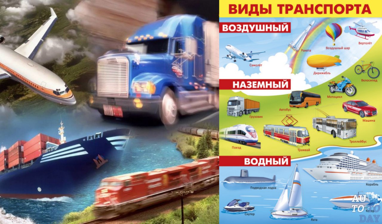 Виды транспорта