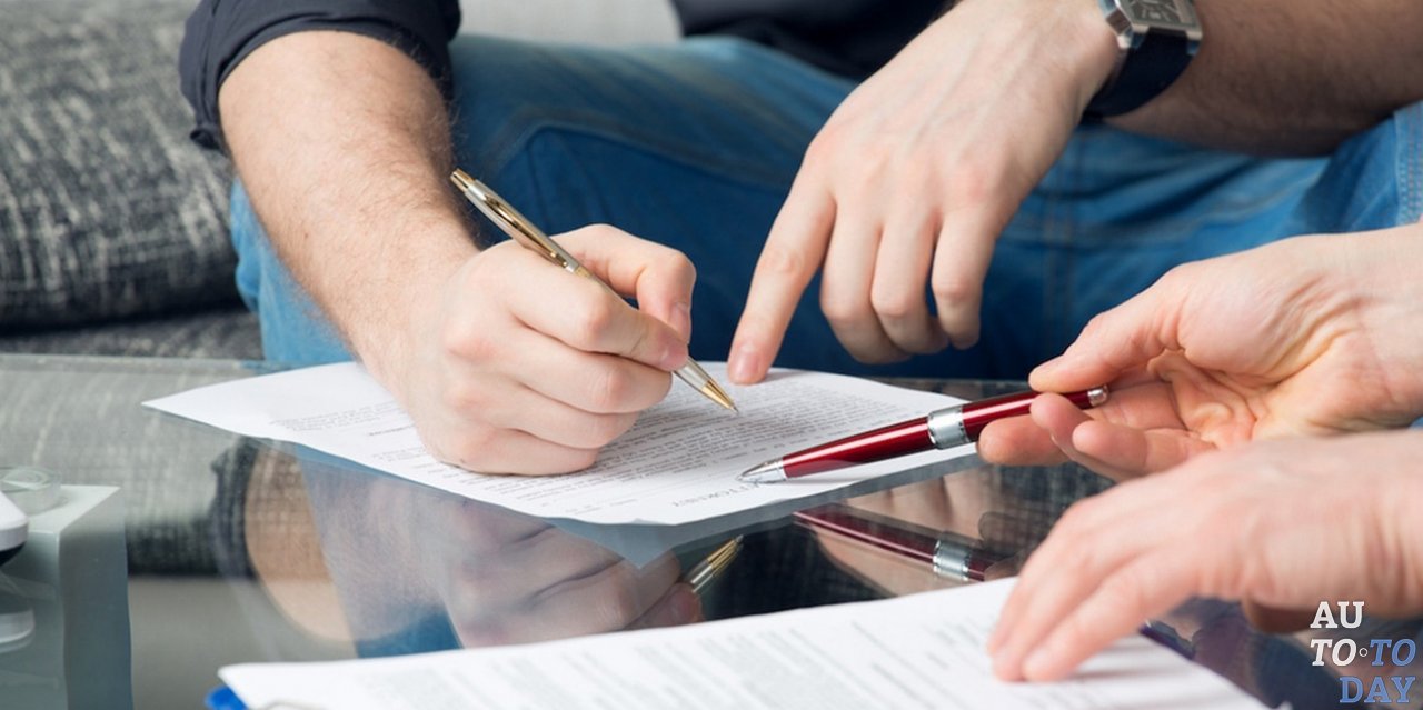 Составление договора купли-продажи авто