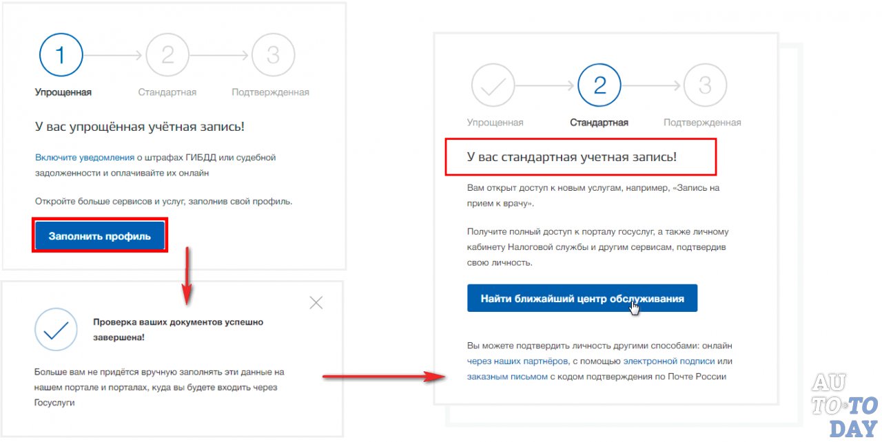 Переход на стандартную учётную запись Переход на стандартную учётную запись
