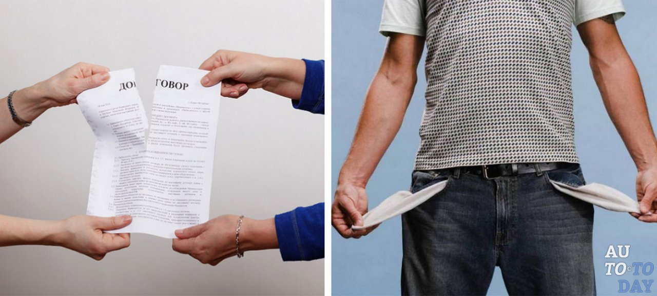 Расторжение договора при неуплате