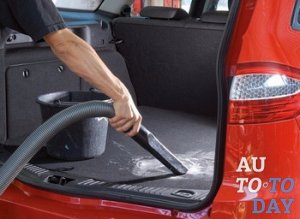 Чистим багажник