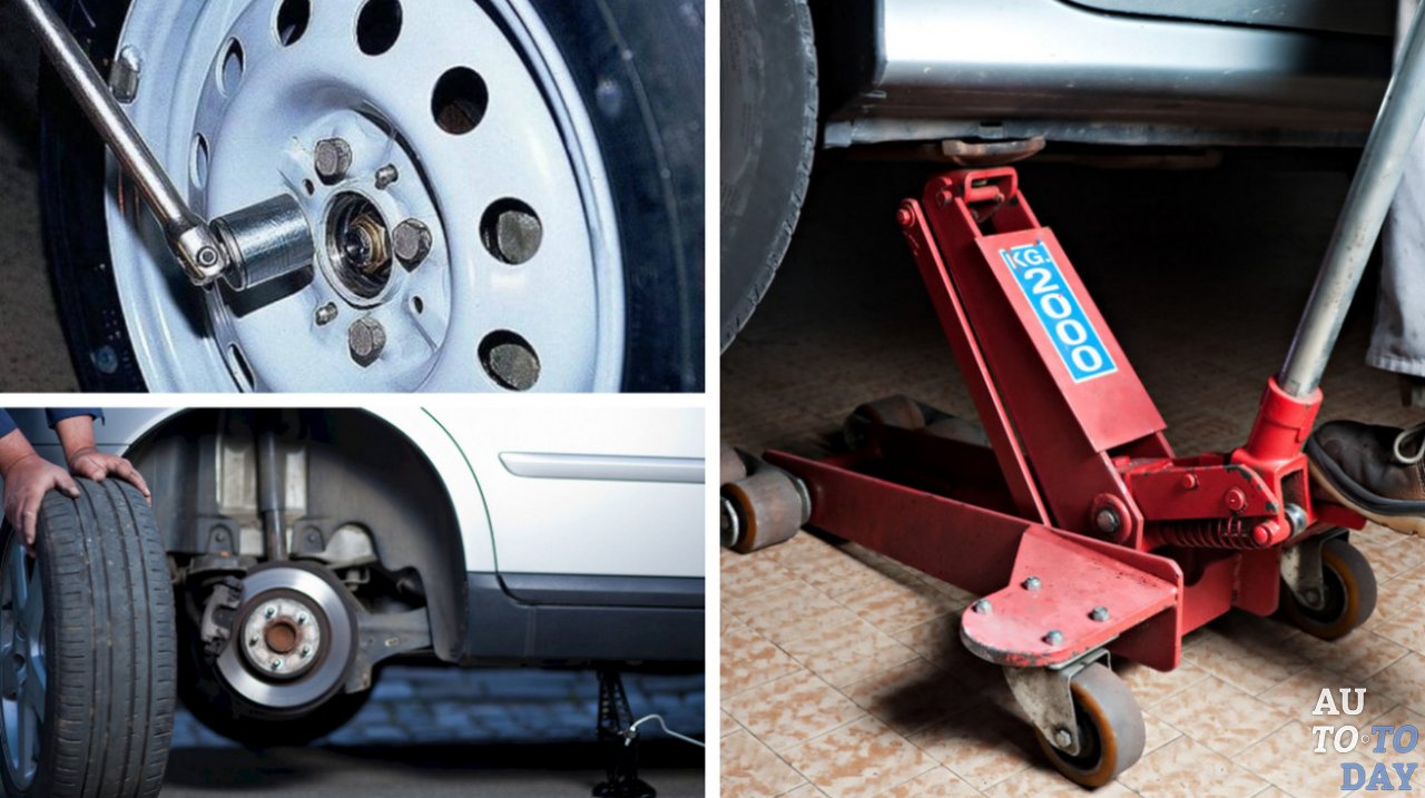 Подготовка автомобиля к замене рулевых тяг Подготовка автомобиля к замене рулевых тяг