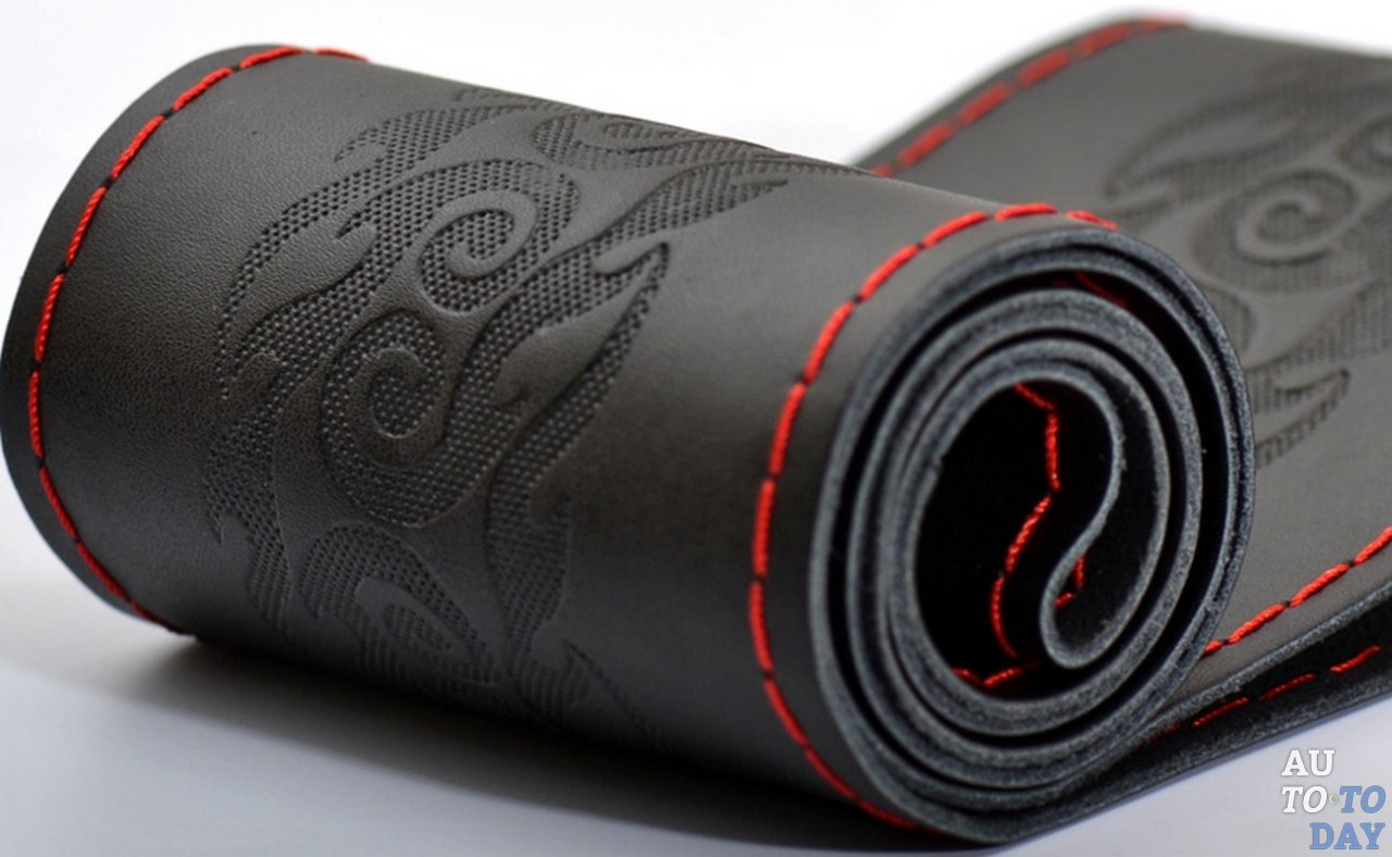 Кожаный чехол на руль Кожаный чехол на руль