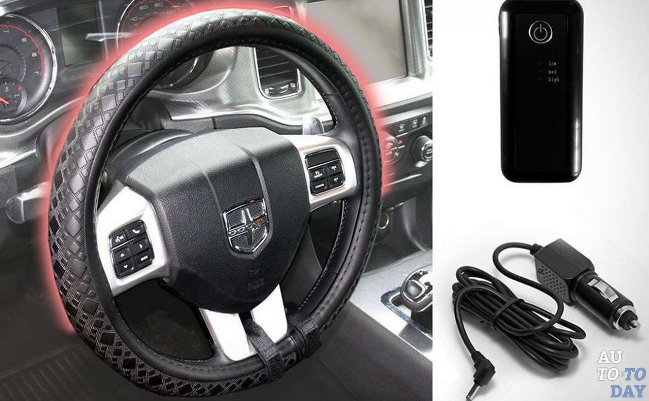 Чехол с подогревом на руль Чехол с подогревом на руль
