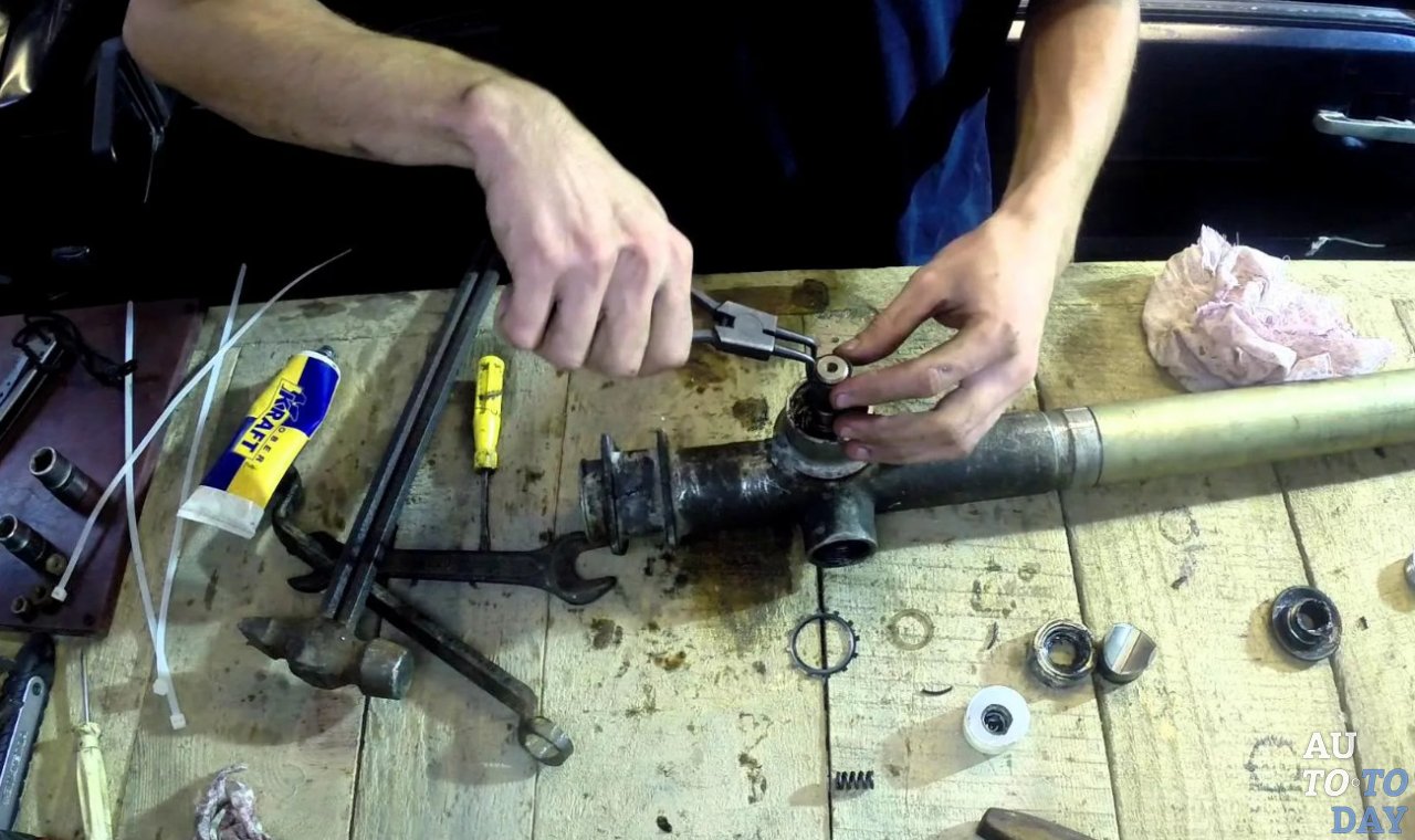 Подтяжка рулевой рейки