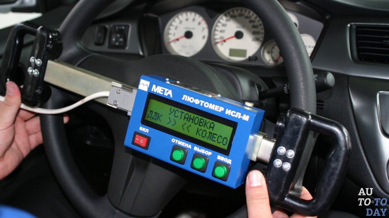 Проверка системы рулевого управления Проверка системы рулевого управления