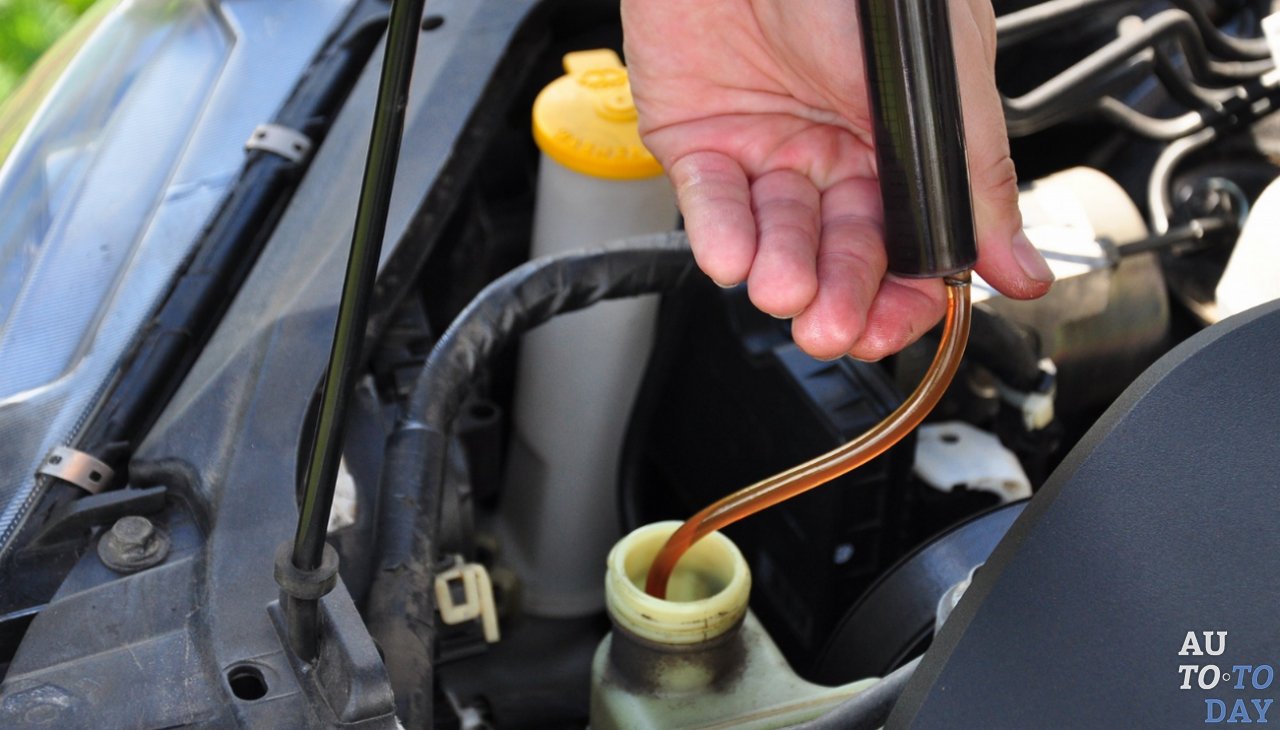 Замена жидкости ГУР