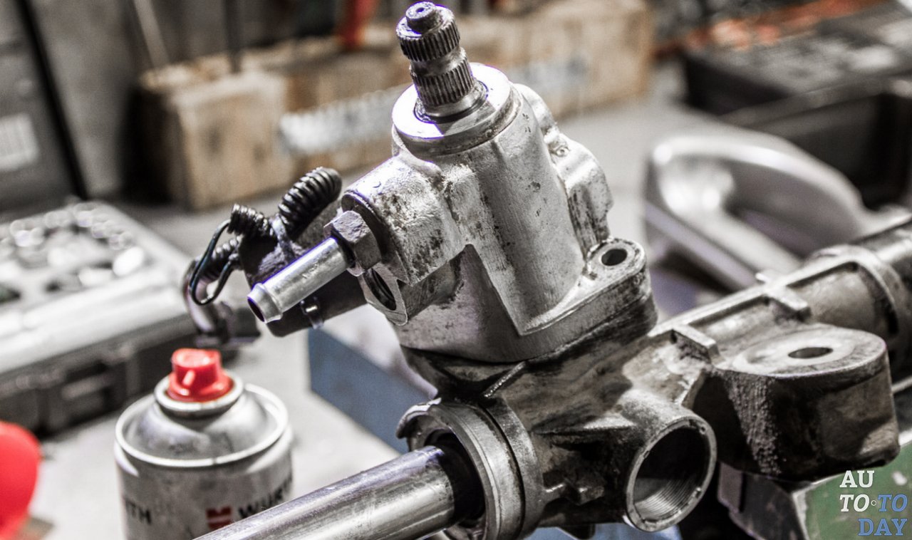 Неисправность рулевой рейки