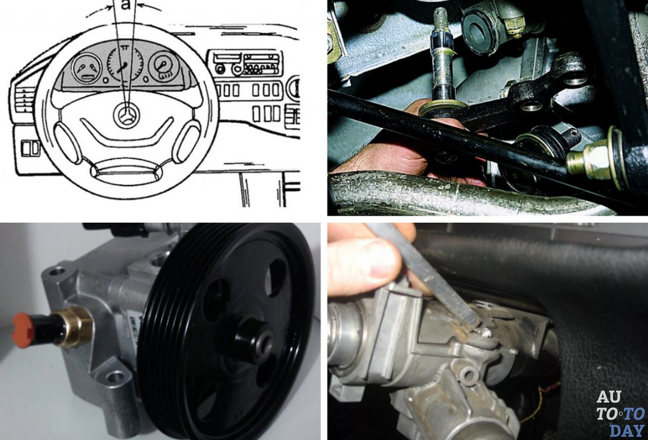 Неисправности рулевого управления
