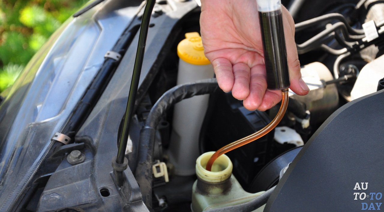 Замена масла гидроусилителя Замена масла гидроусилителя