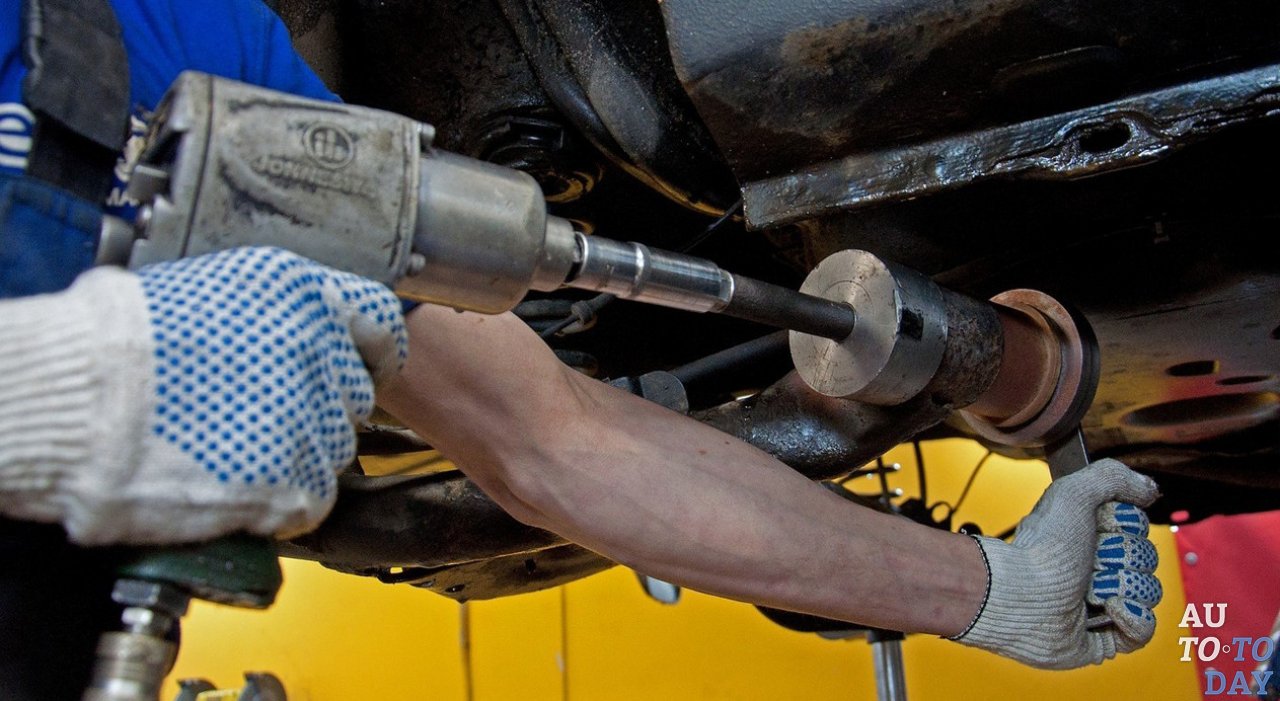 Замена сайлентблоков Замена сайлентблоков