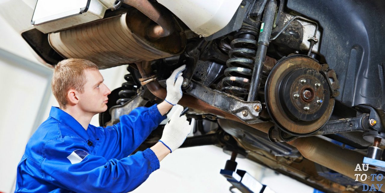 Осмотр автомобиля в сервисе Осмотр автомобиля в сервисе