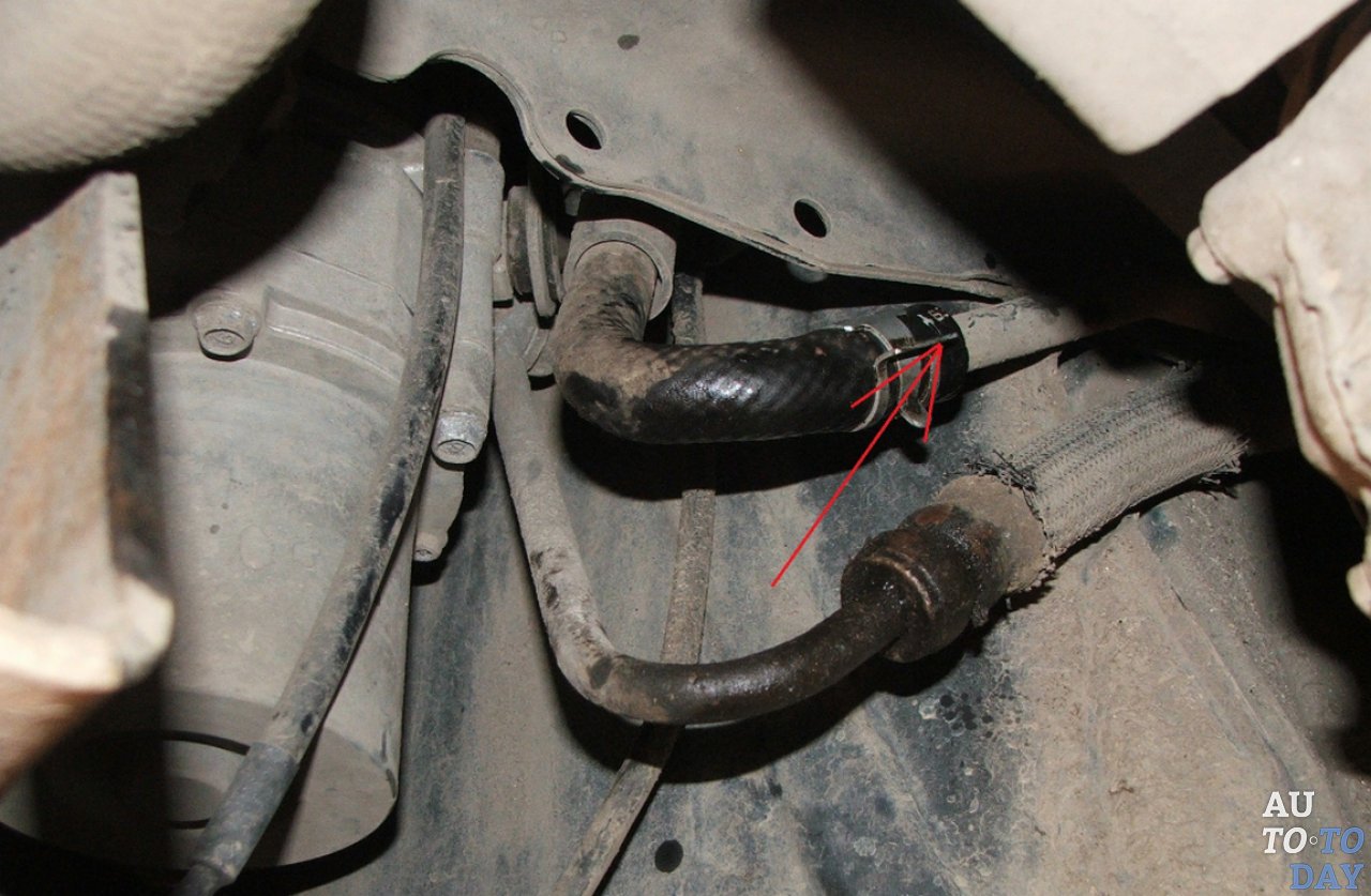 Утечка масла из системы ГУР Утечка масла из системы ГУР